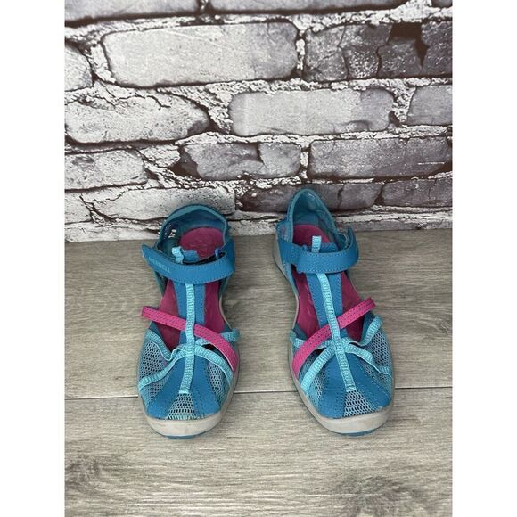 Merrell 61594 Blue Textile Synthetic Mesh Maryjane Strap Shoes Women 5M US/36EU - Picture 16 of 16